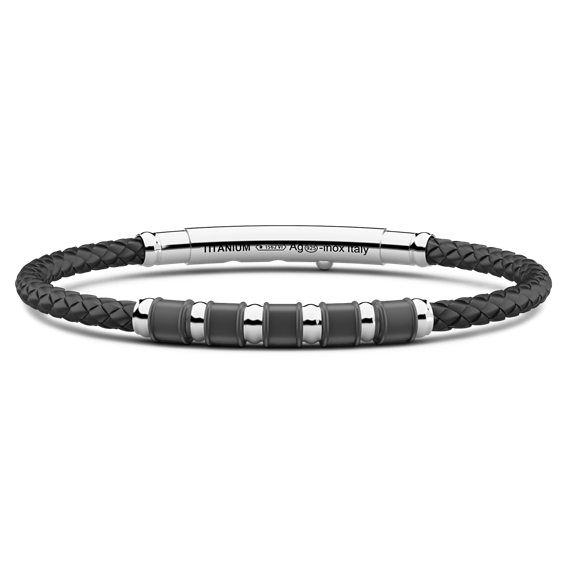 Armband Zancan Herr Eternity Titanium in Titan ETB140 - ETB140